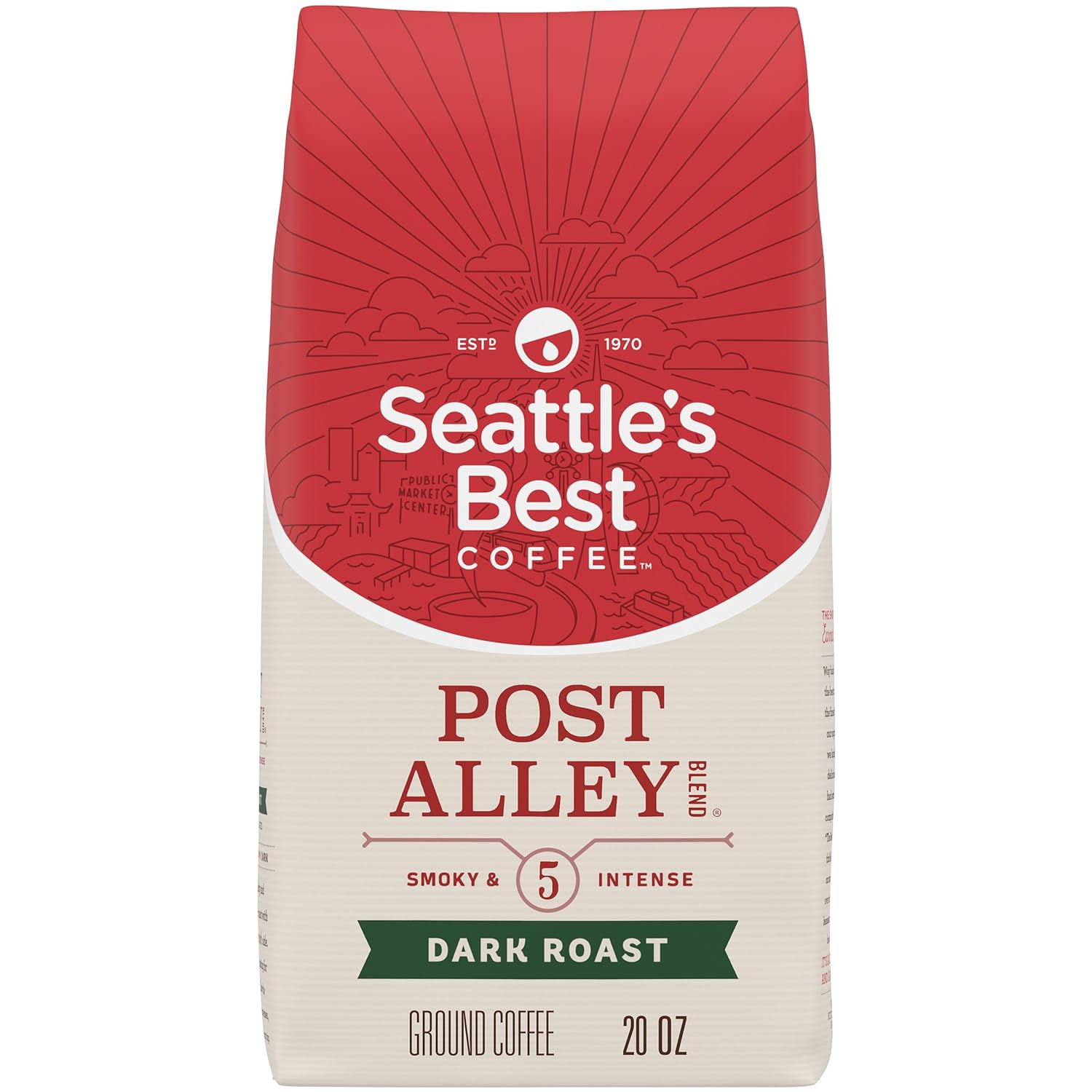 Seattle's Best Coffee 6th Avenue Bistro Ground Coffee (32 oz.)